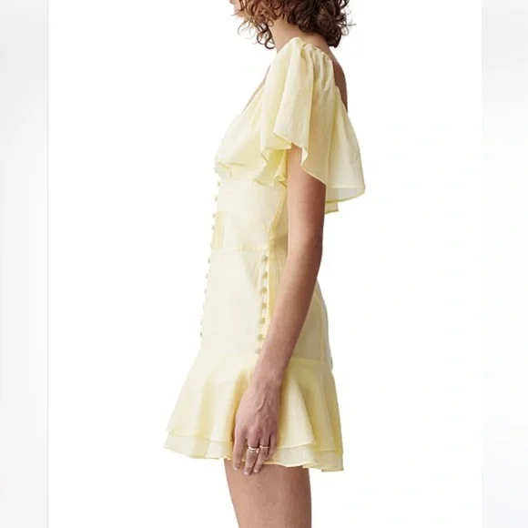 Josiln Frances Cotton dress in solar yellow BnWT size 12 - Picture 2 of 12
